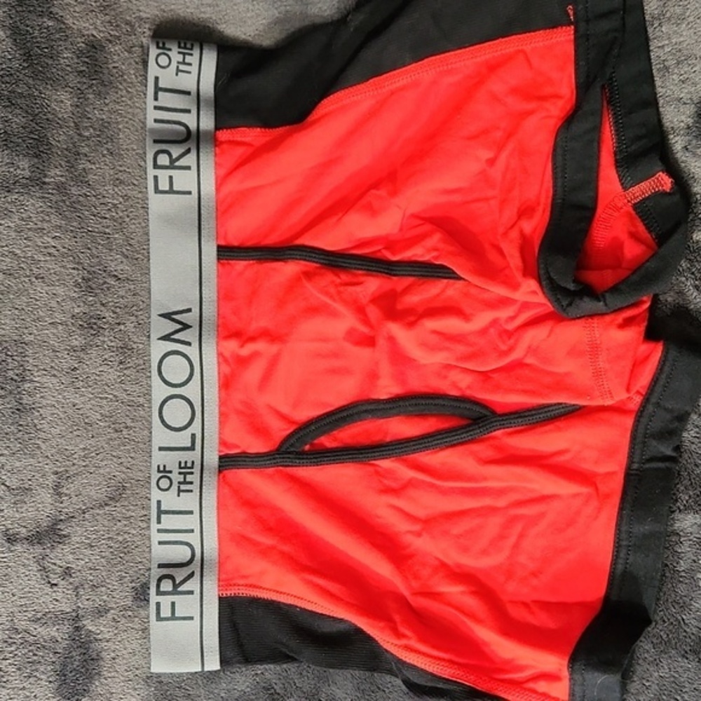 Fruit of the Loom Red Boxer Briefs